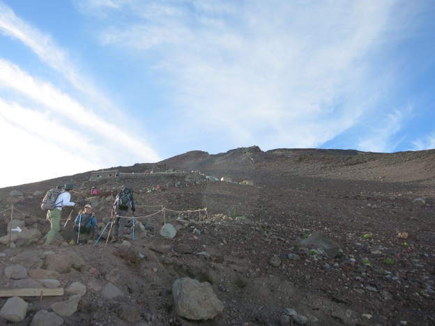 御殿場口ルート：健脚向けの穴場ルート