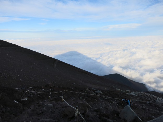 登山１日目（山小屋で仮眠）