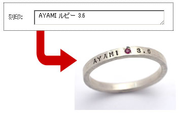 ペアリング刻印