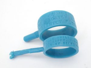 メッセージリングのワックス