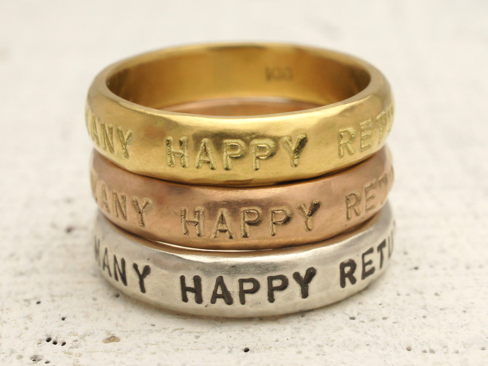 大人な男が身に着ける！ゴールドのリング